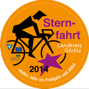 2014-Aufkleber Sternradfahrt 2014-Aufkleber Sternradfahrt
