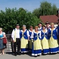 Weltpremiere des Oberlausitzliedes in polnisch, Oberlausitzer Blaue Westen aus Lagow
