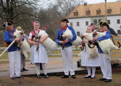 Schleifer Dudelsackspieler