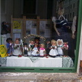 Gestaltung eines Schaufensters in Zittau durch den Trachtenpflegeverein