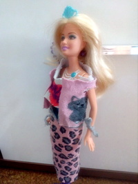 Barbie Kleider aus Socken