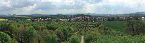 Blick auf Herrnhut