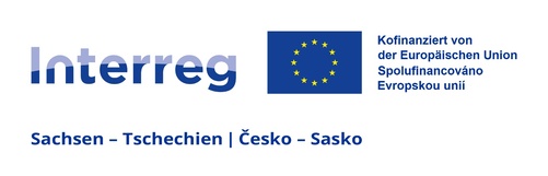 Interreg Logo, Sachsen - Tschechien
