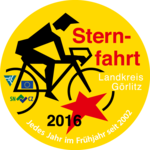 Aufkleber der Sternradfahrt 2016