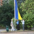 Oberlausitzfahne bei IHK Zittau gehißt