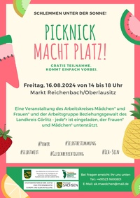 Mädchenpicknik