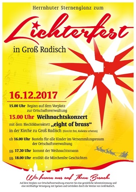 Adventsaktion facebook 2017 - Groß Radisch 3