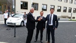 Übergabe Elektroauto HS Zittau