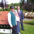 Tina Hentschel und Dr. Stephan Meyer empfangen den Sächs. Minister für Umwelt und Landwirts. Frank Kupfer