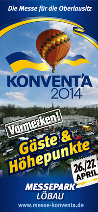 Konventa 2014 1. Seite des Flyer´s Konventa 2014 1. Seite des Flyer´s