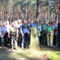 Wanderung entlang der saechsisch preussischen Grenze von 1815 mit dem Koenigswarthaer Geschichtsverein