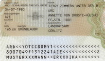 Muster elektronischer Aufenthaltstitel (Muster Bundesdruckerei)_Seite_2_