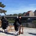 Görlitzer Schützengesellschaft mit Böllern zum Oberlausitztag