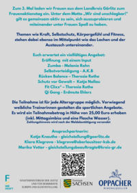 Frauenaktionstag 2023 Flyer Rückseite