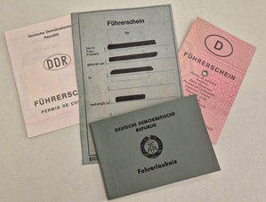 alte Papierführerscheine